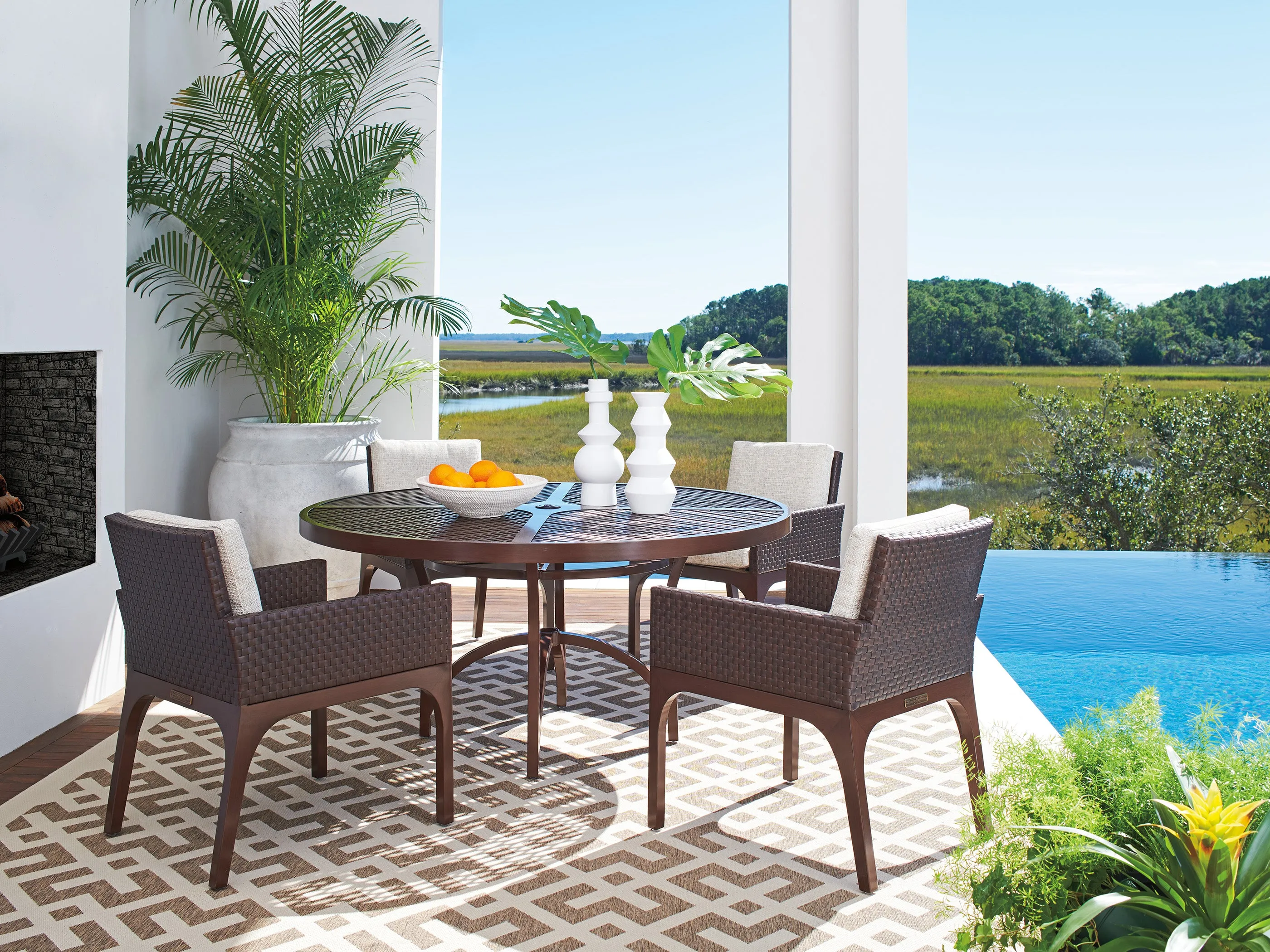 Abaco Round Dining Table