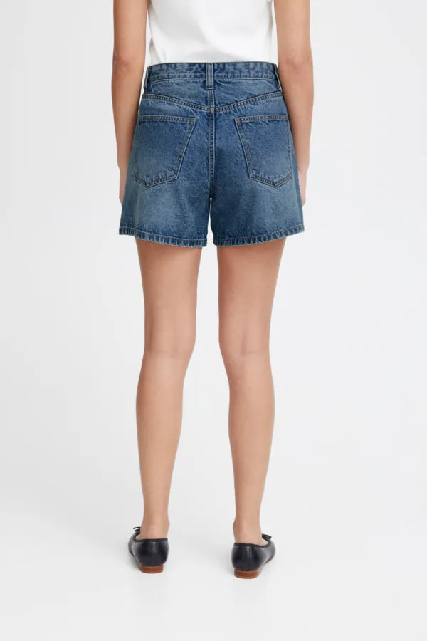 Aveny Shorts Medium Blue Stonewash