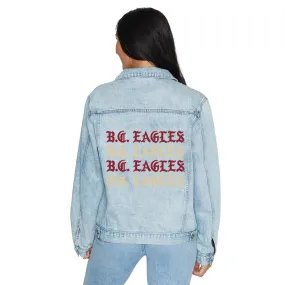 Boston College Gothic Denim Jacket