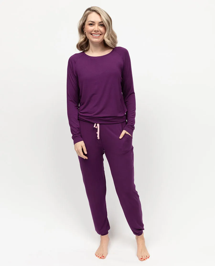 Colette Womens Slouch Jersey Pyjama Set