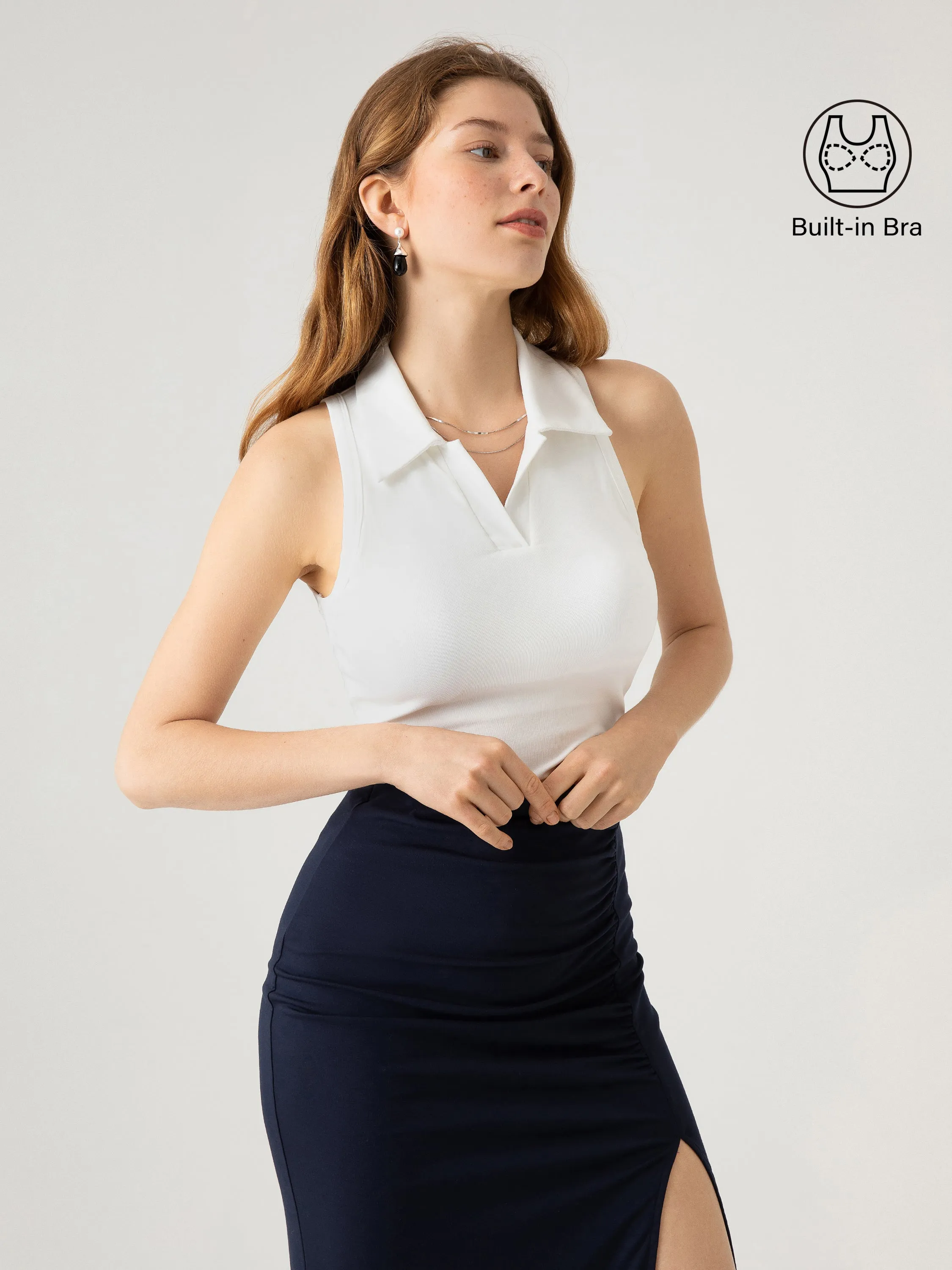 Cotton Polo Brami Tank