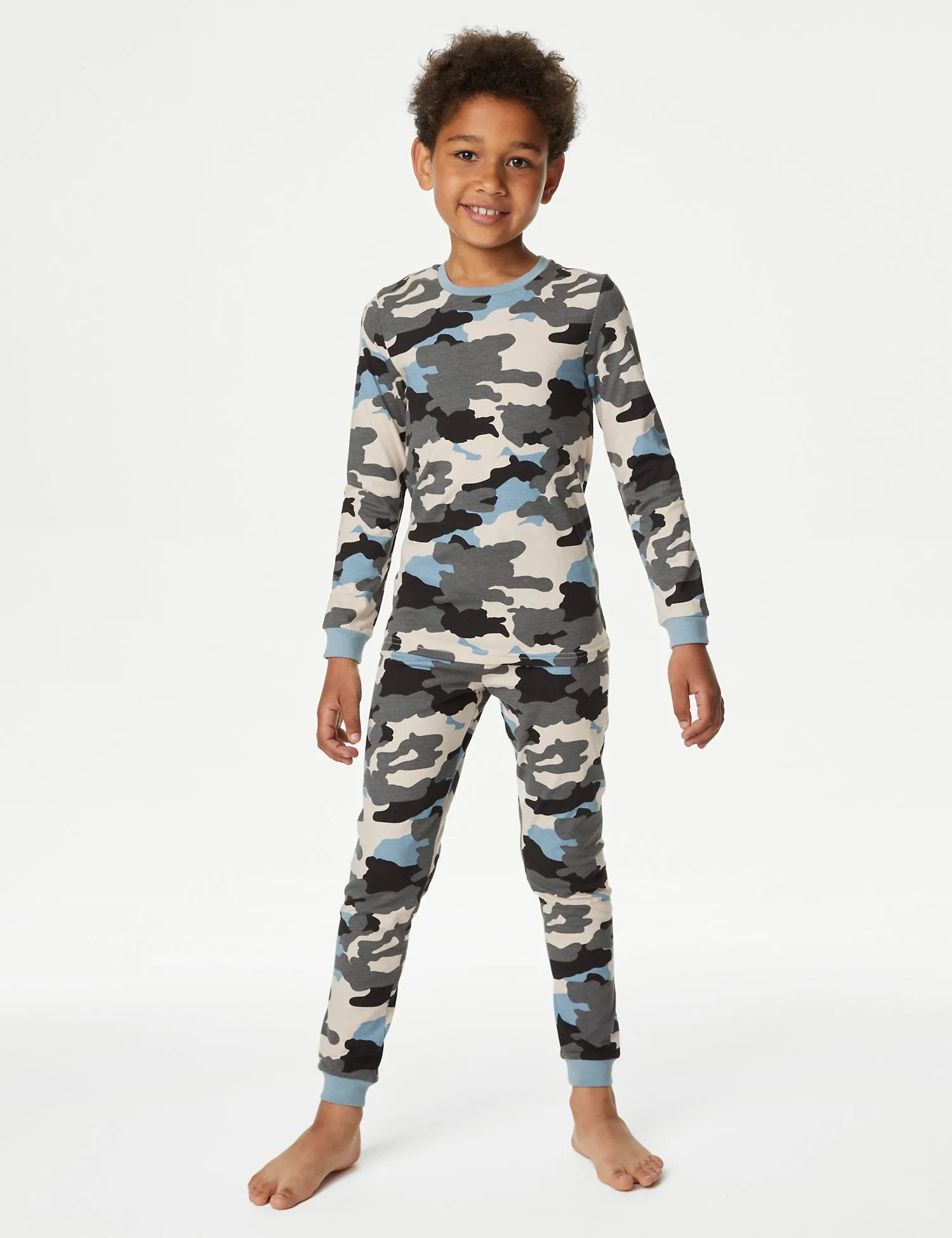 Cotton Rich Camouflage Pyjamas