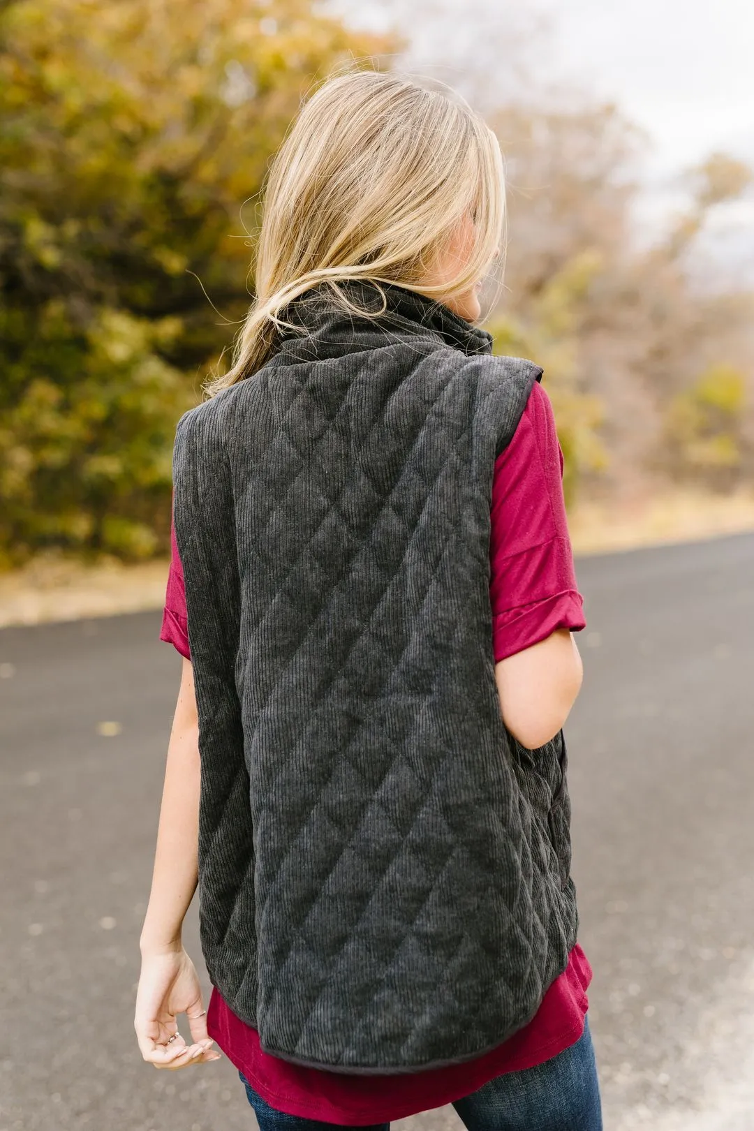 Courtney Corduroy Vest