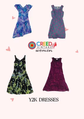 CR2856 Y2K Dresses - 8 Pcs