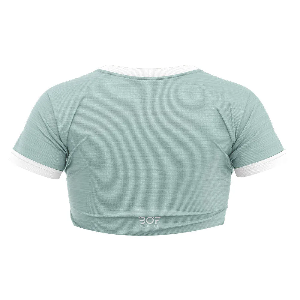 Crop Top - Mint Melange