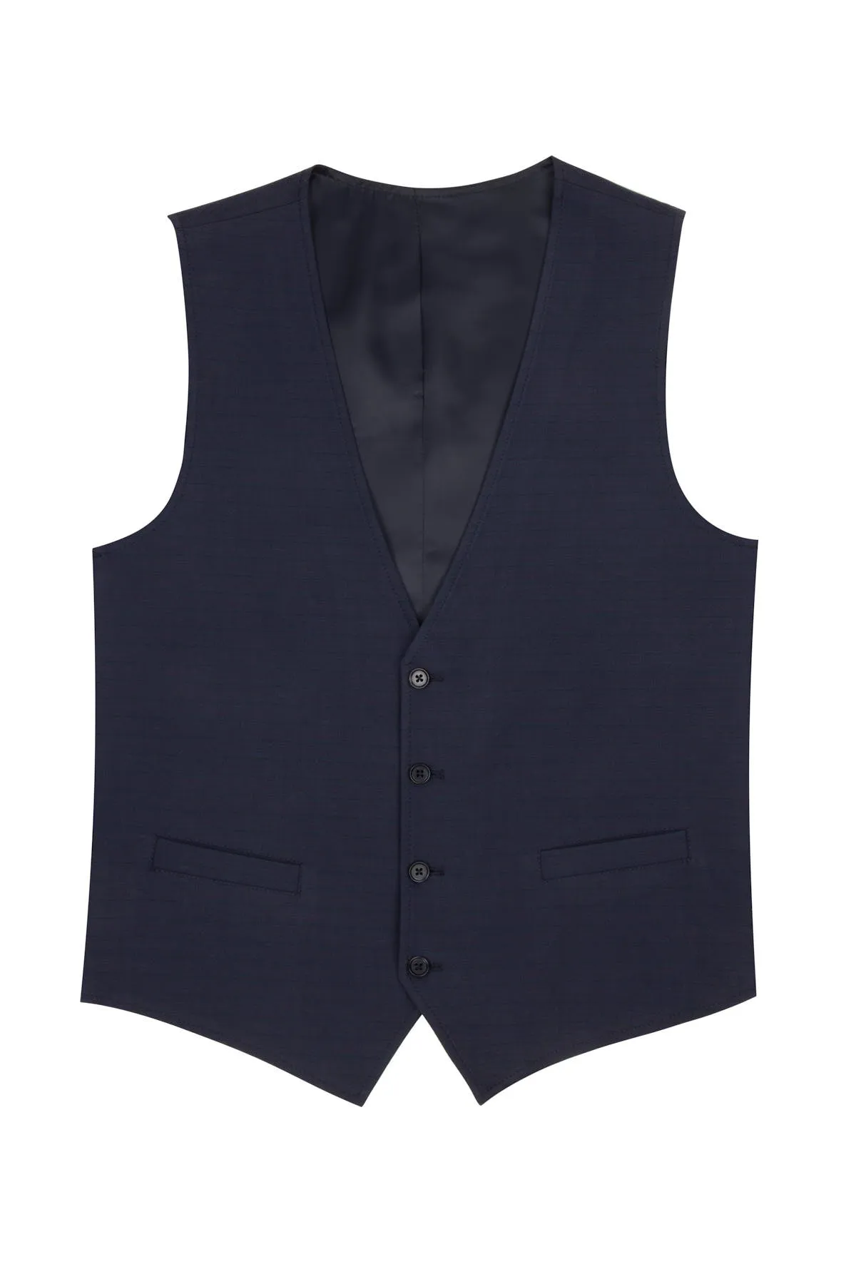 Dynamic Fit Jonas Cotton Brown Padded Vest, Navy K.