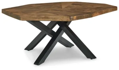 Haileeton Coffee Table with 2 End Tables