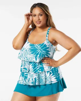 Jane Ruffle Tiered Tankini | LAGOON