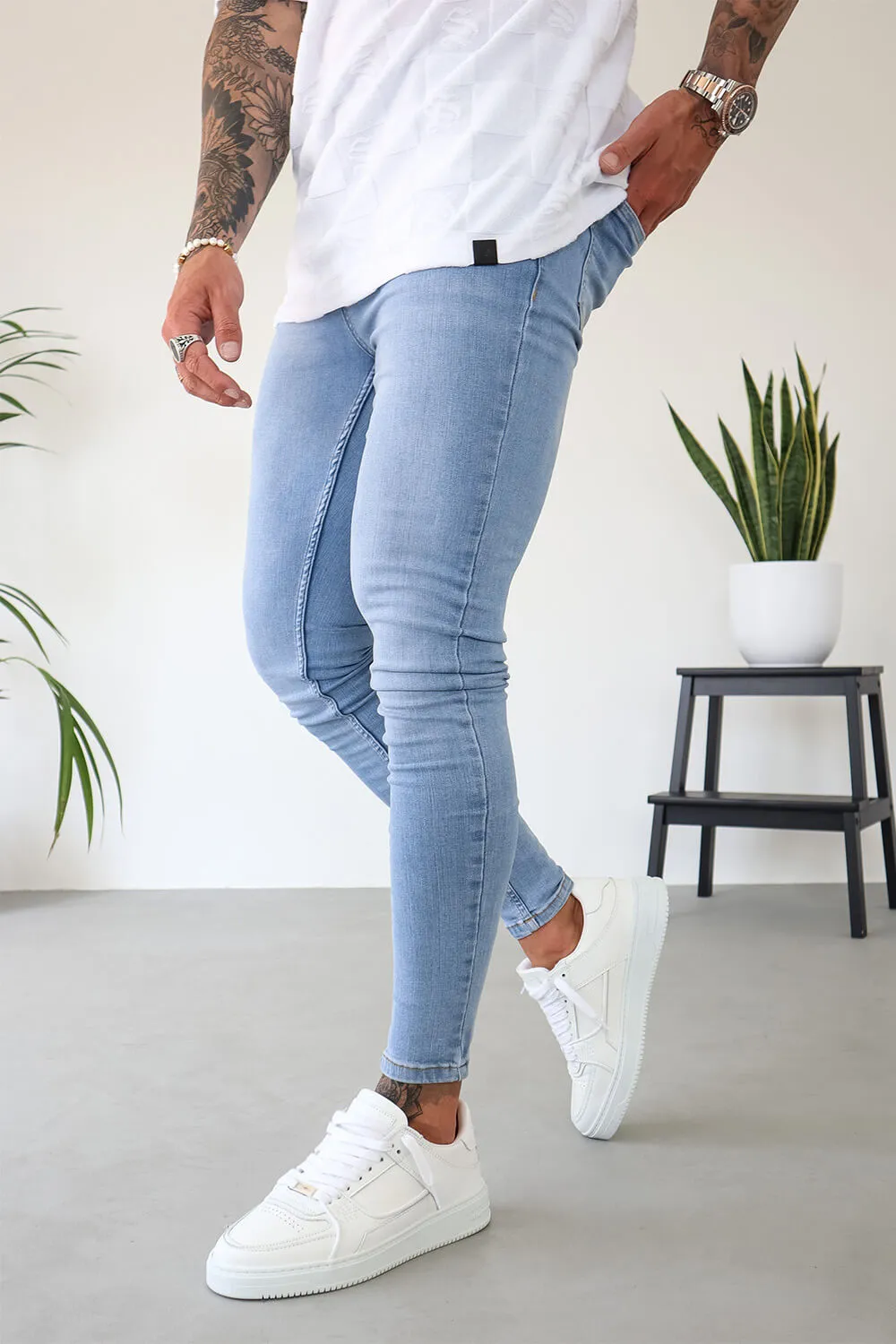 Jeans 2-Pack - Black/Light Blue