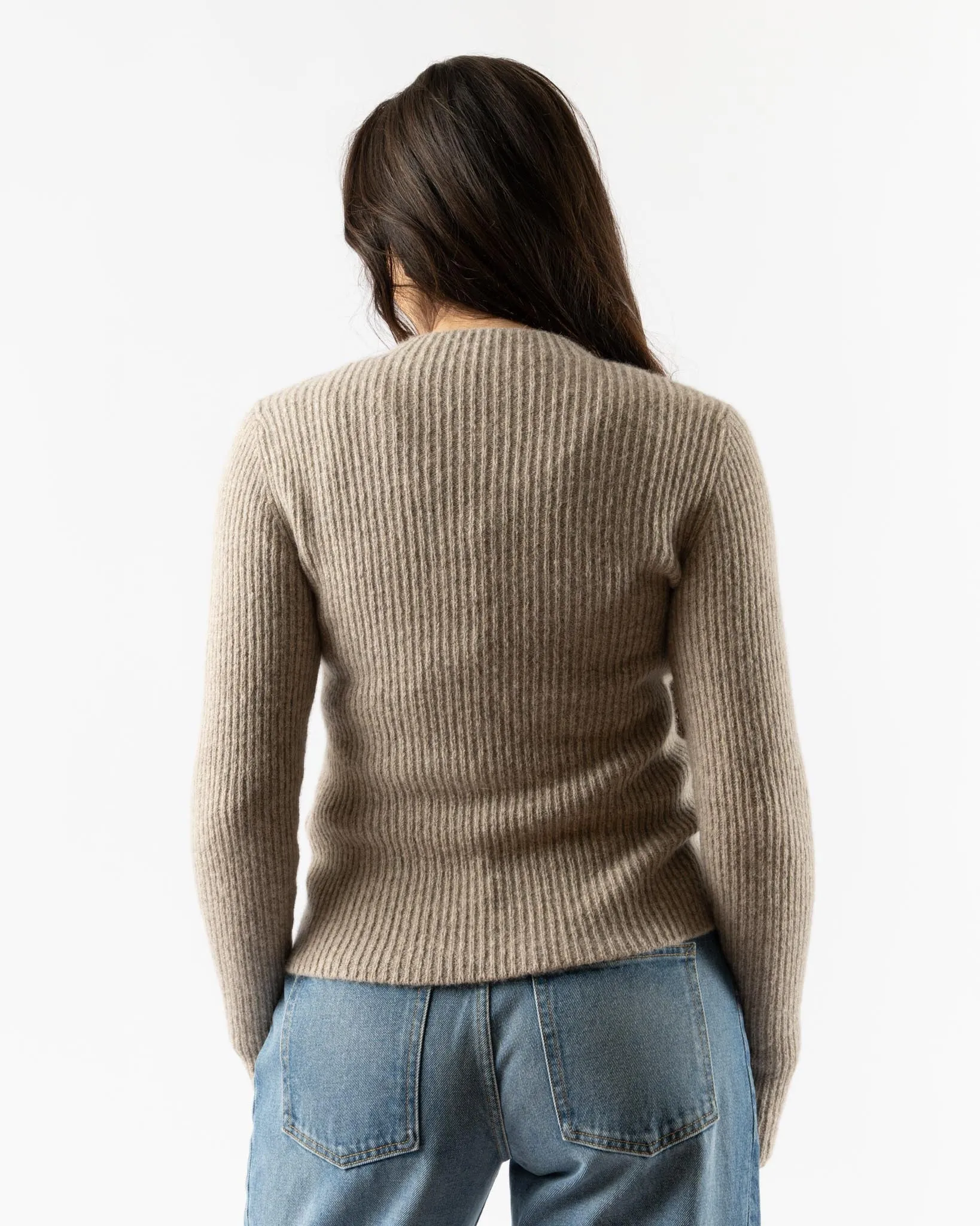 Lauren Manoogian Soft Rib Crewneck in Dust