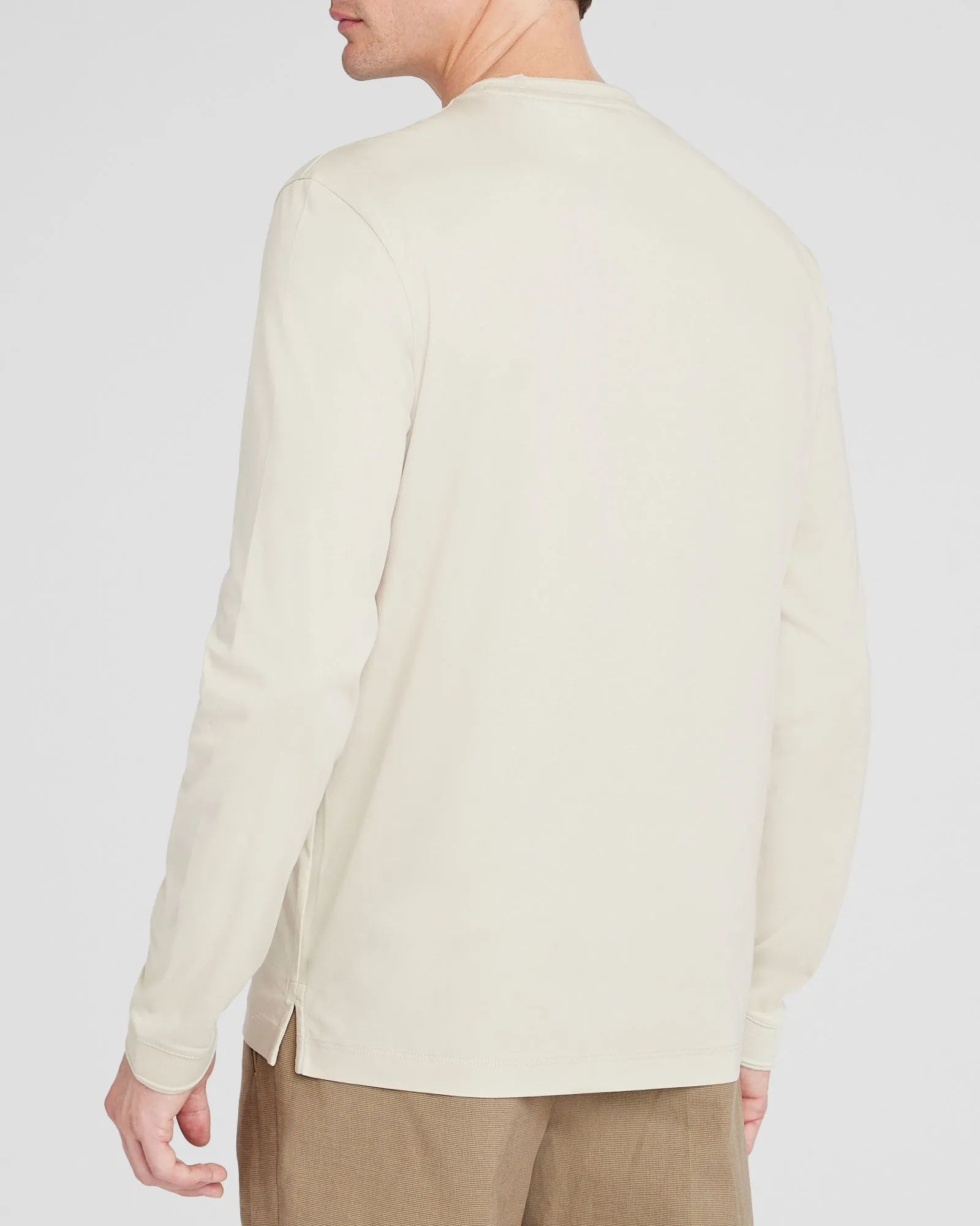 Long-Sleeve Refined Crew Tee