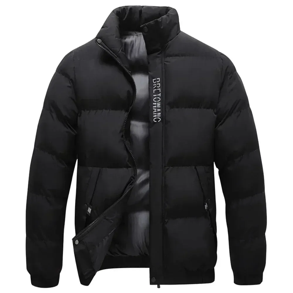 Men - Winter Jacket - Insulated Waterproof - Stylish Cold Weather Outerwear