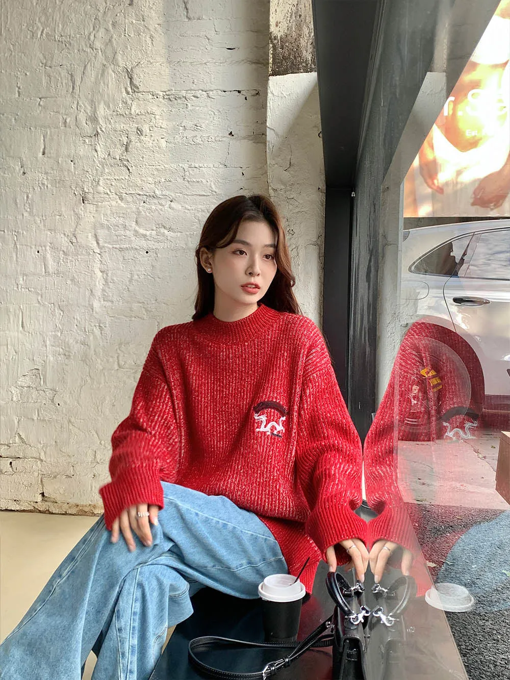 MUKZIN Korean Style Simple Versatile Sweater