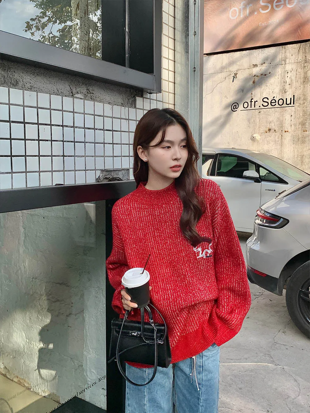 MUKZIN Korean Style Simple Versatile Sweater