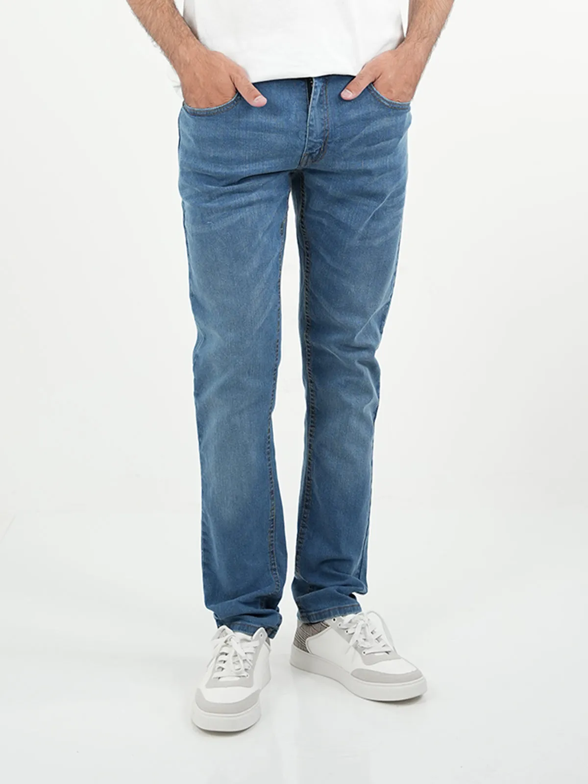 "RENZO" Comfy Denim Jeans Pant