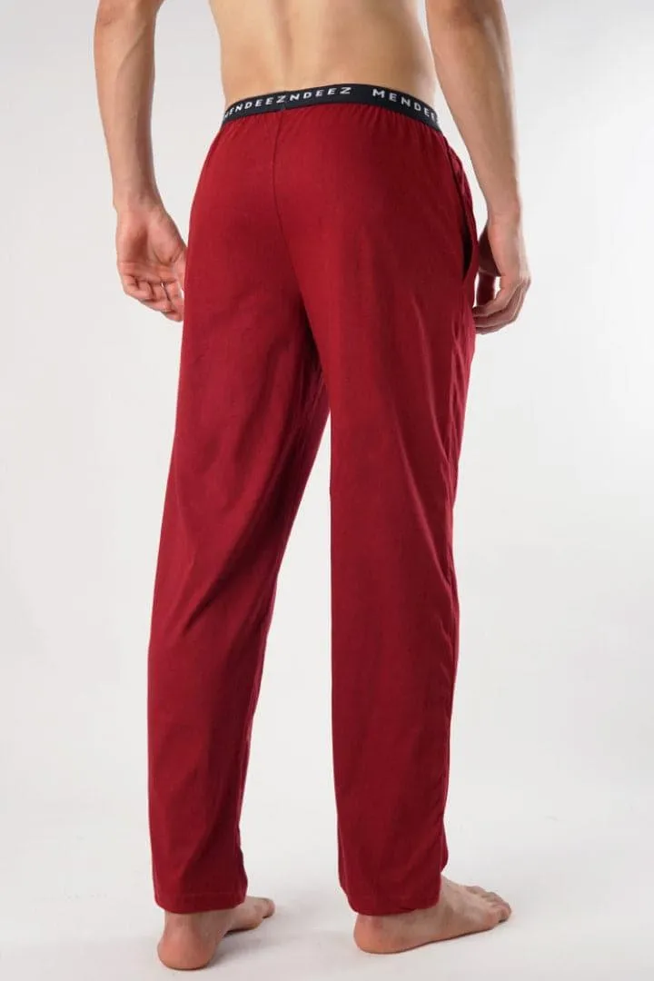 Red Code Jacquard Pajama