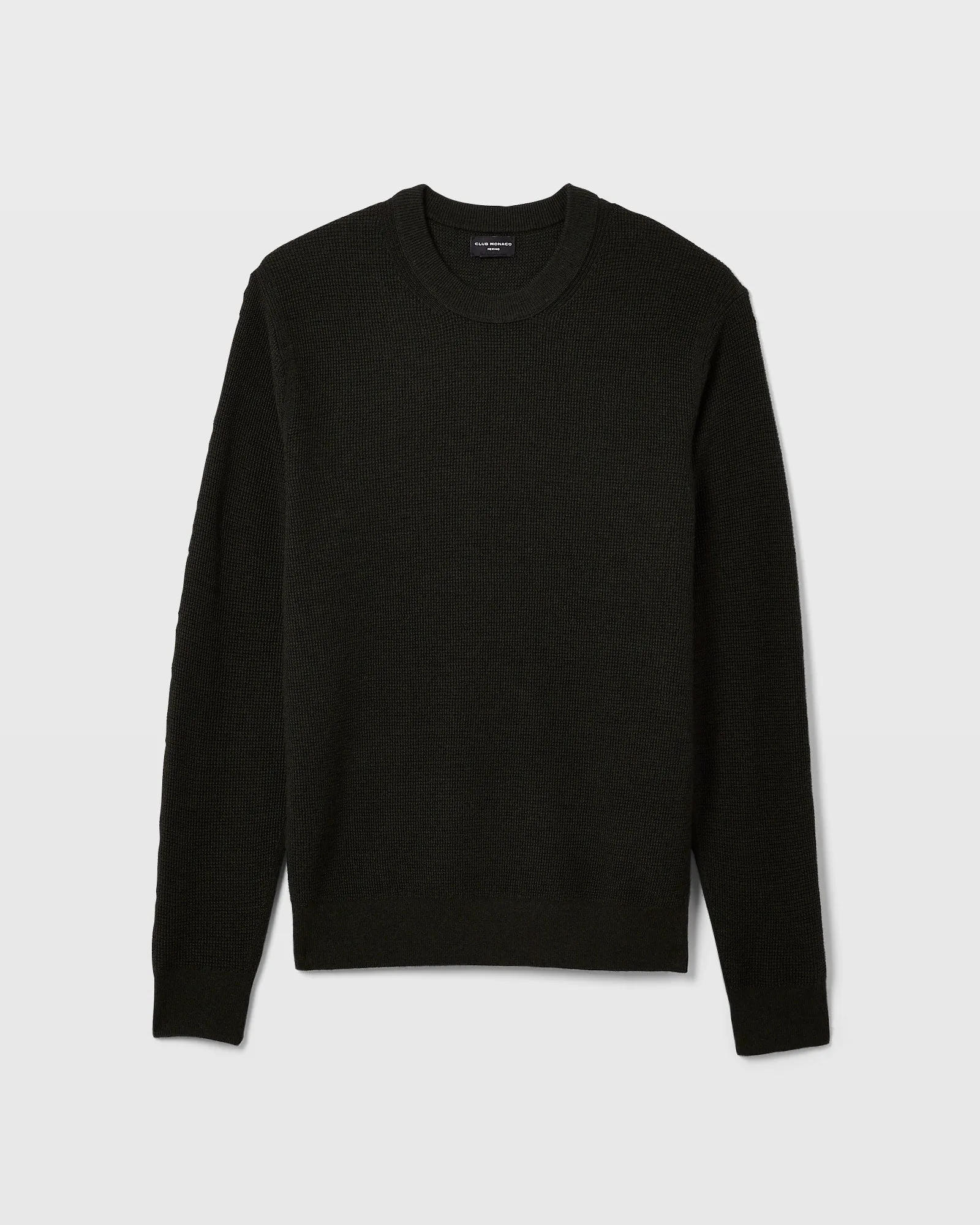 Refined Textured Wool Sweater