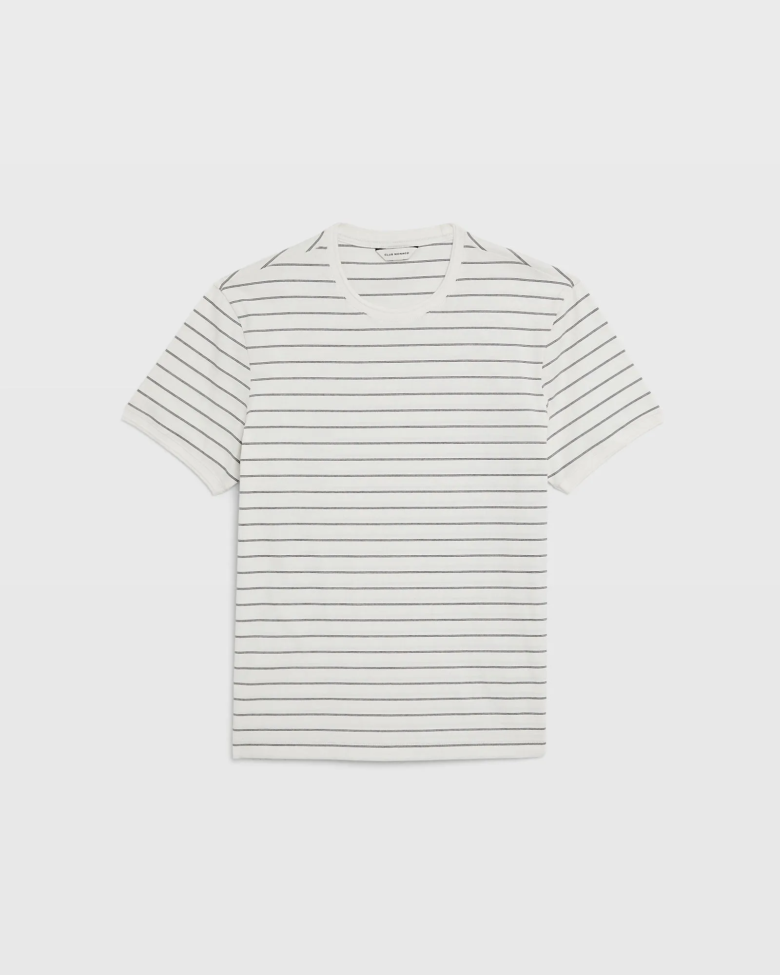 Short Sleeve Refined Stripe Shirt