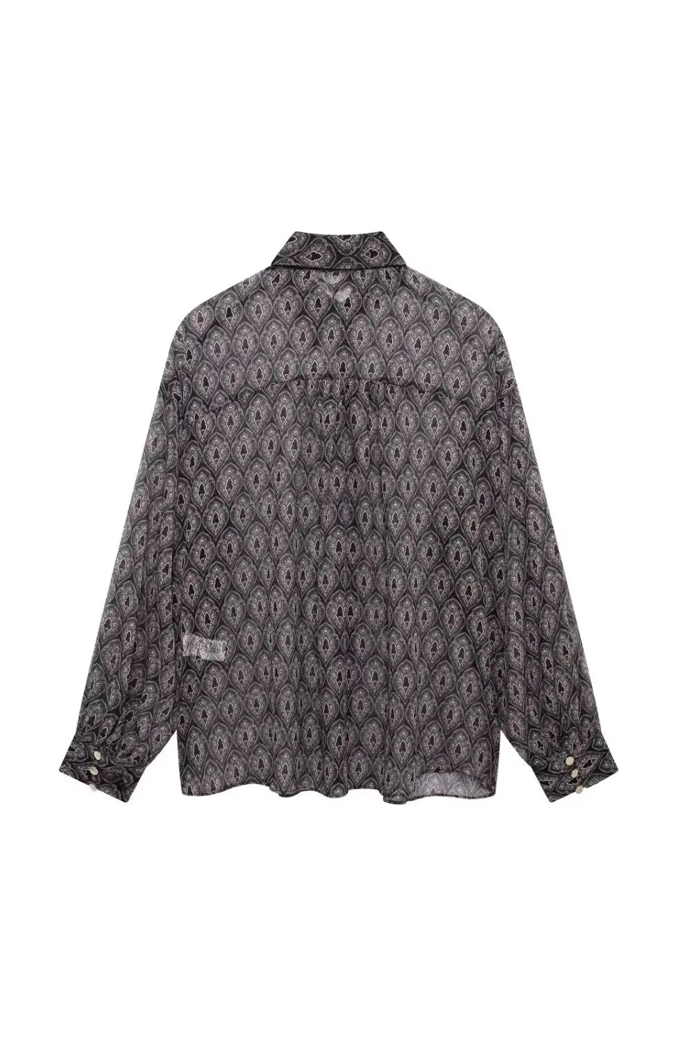 ‘Siran’ Versatile Flowy Printed Shirt