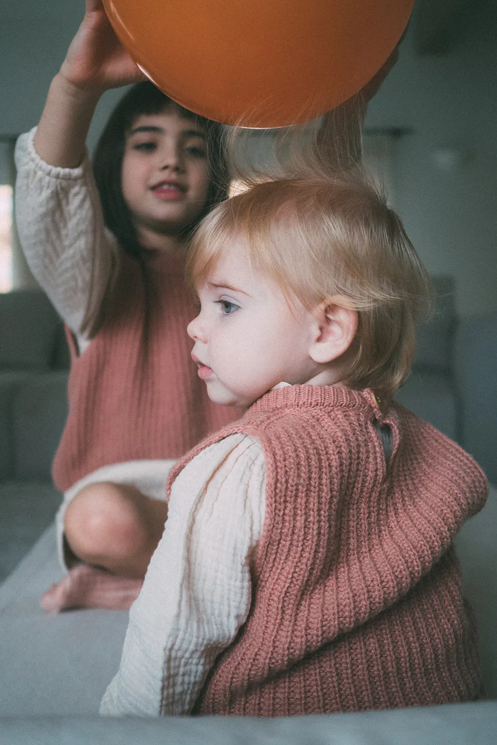 Soft tricot baby vest