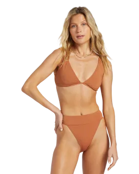 Sol Search Aruba Bikini Bottoms in Golden Brown