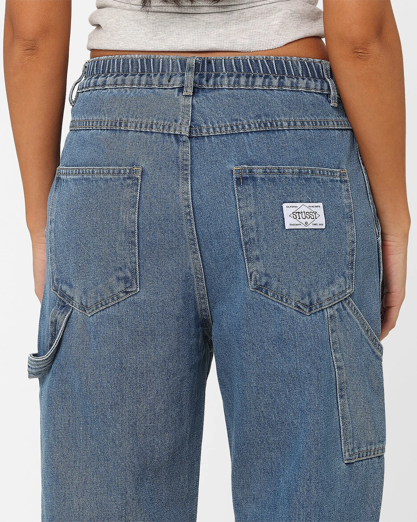 Stussy Women's Nevada Denim Pants Indigo Denim