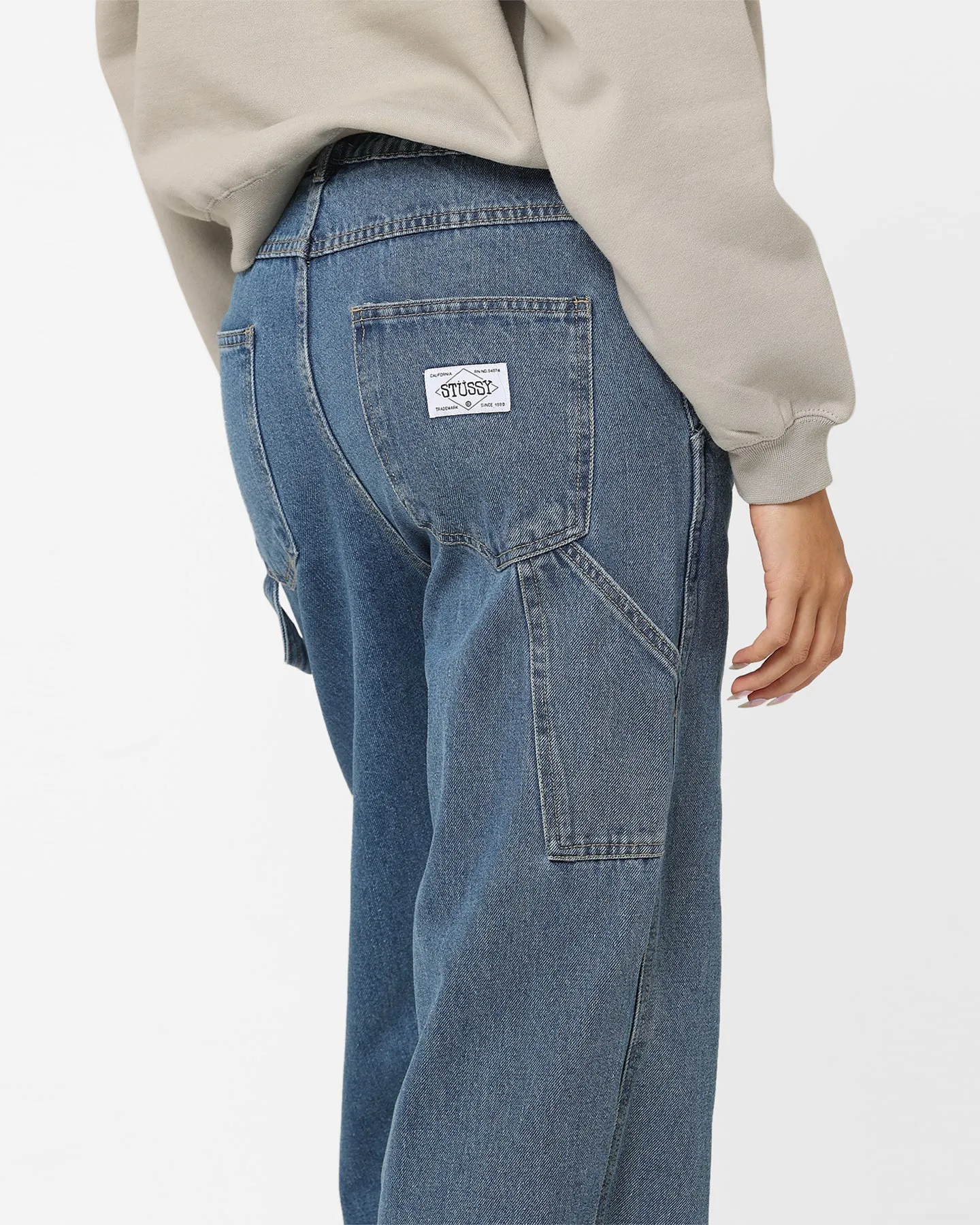 Stussy Women's Nevada Denim Pants Indigo Denim