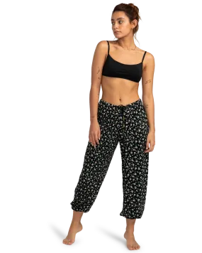 Sweet Surf Trousers in Off Black