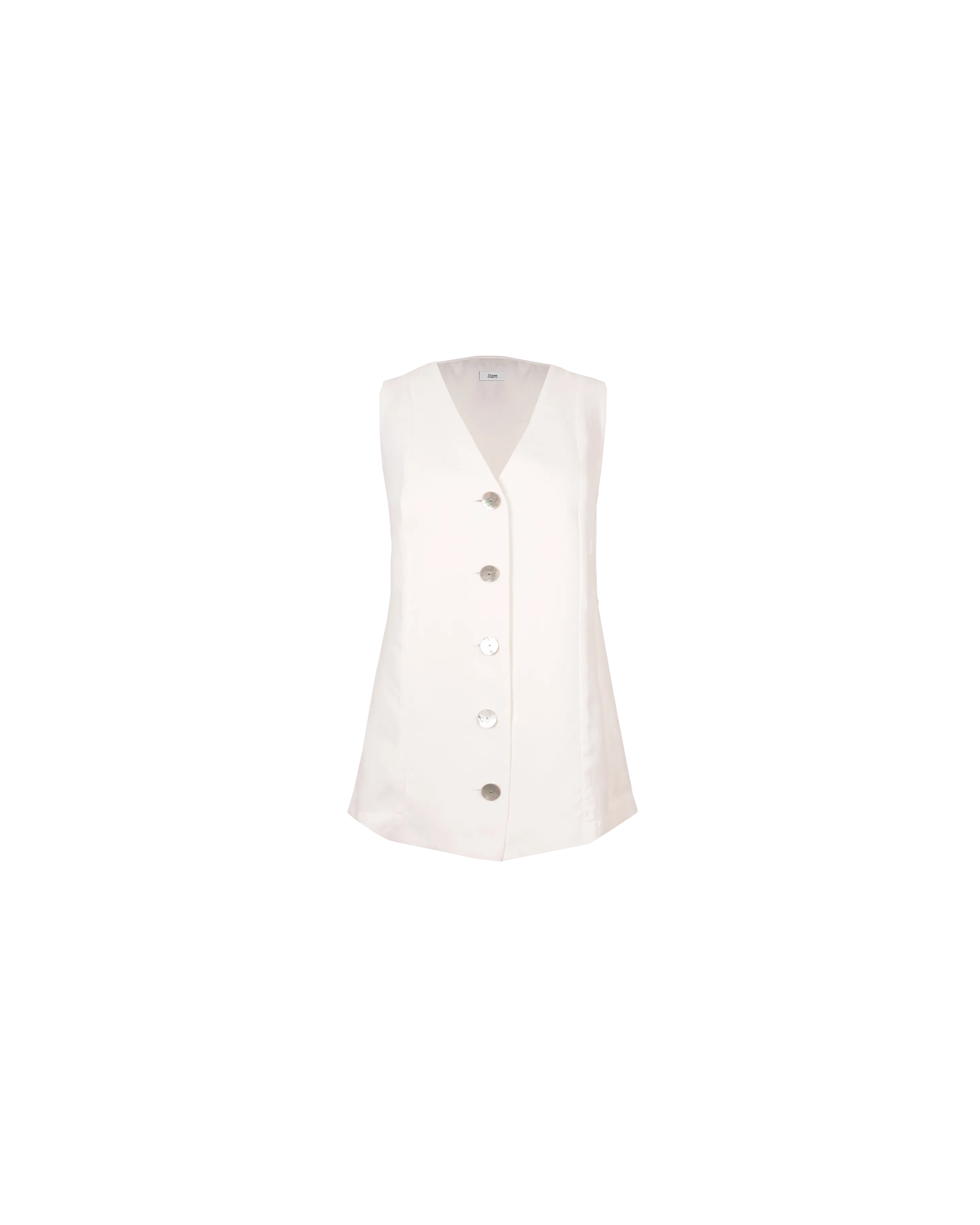 THELMA VEST WHITE