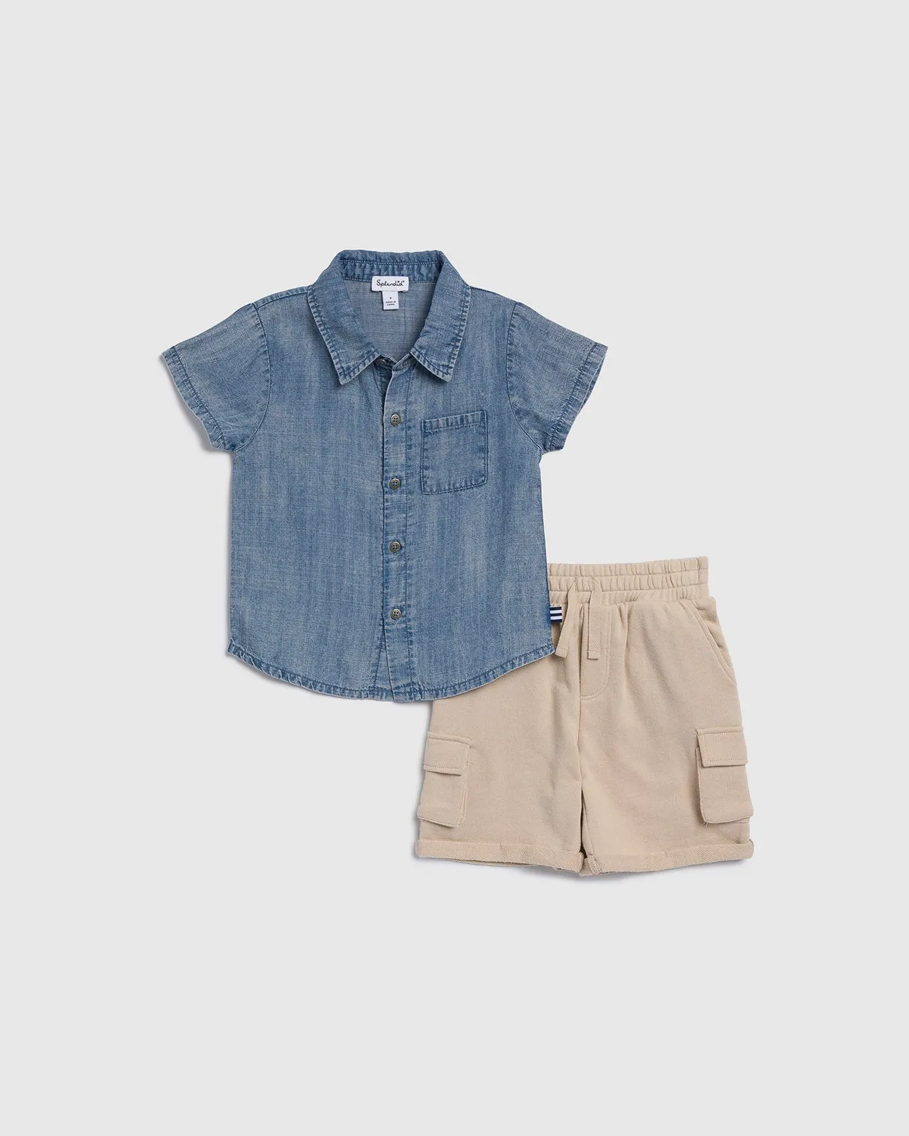 Toddler Boy Bowen Button Down Set