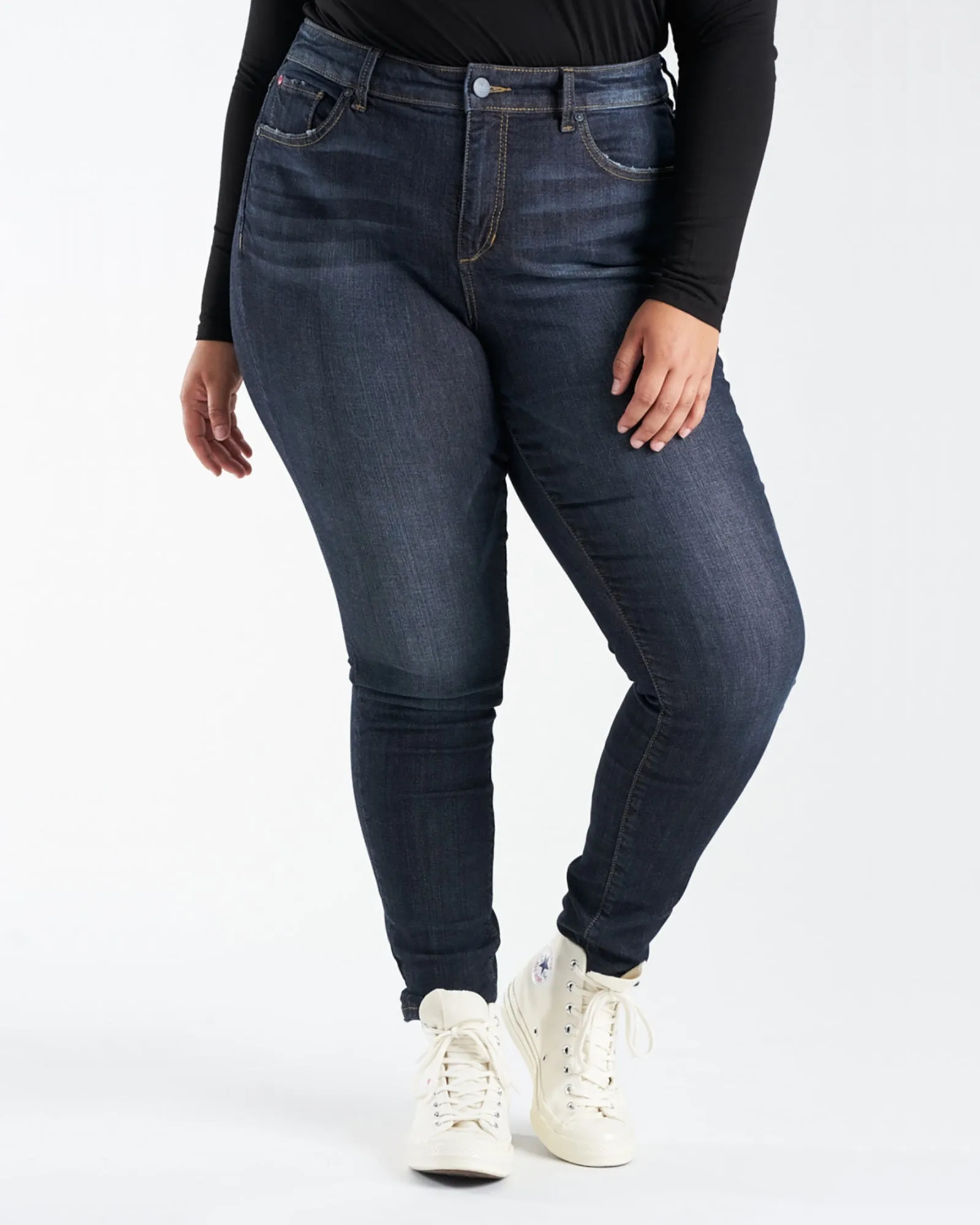 Violet High-Rise Skinny Jean | SABELLA