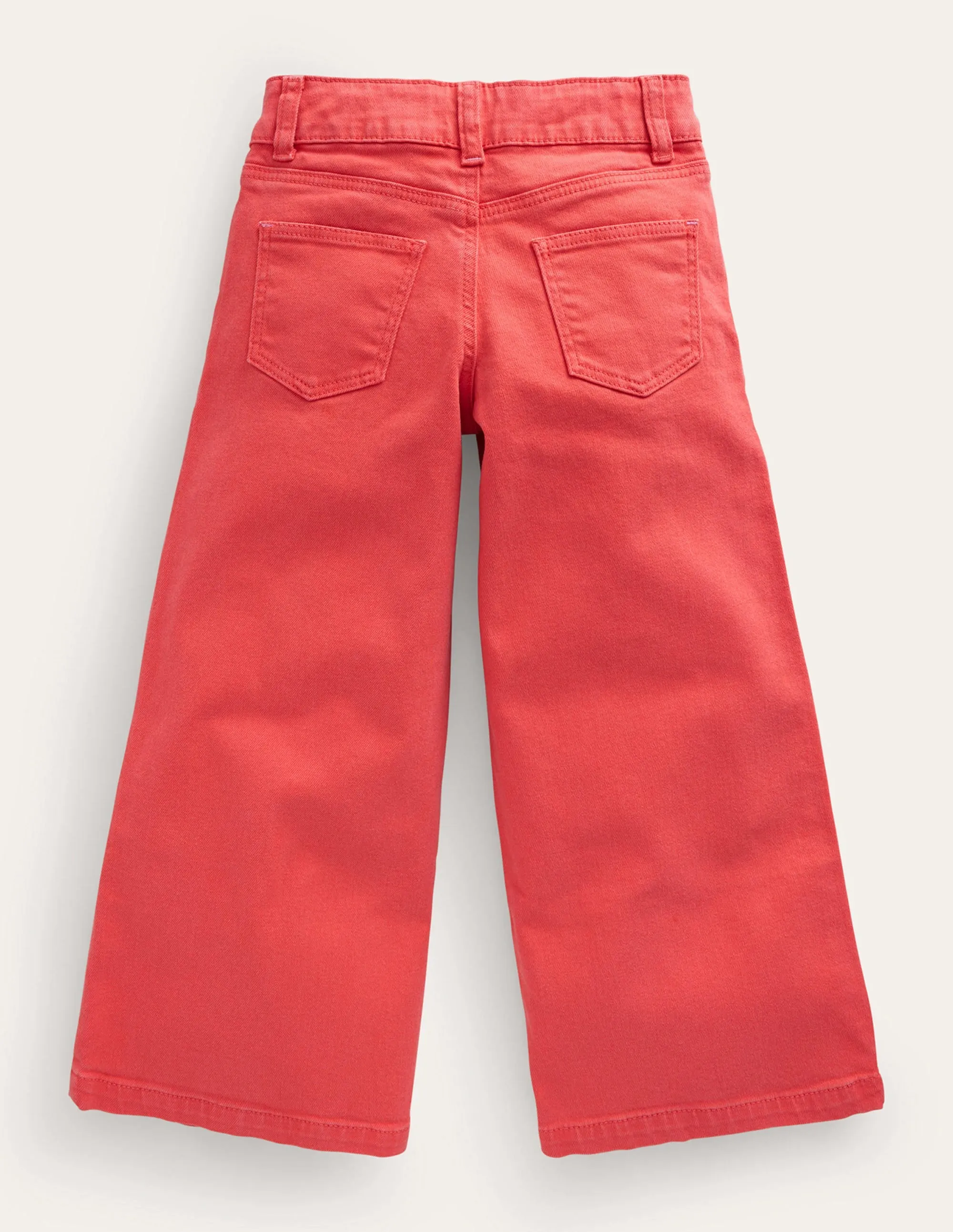 Wide Leg Trouser-Jam Red