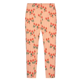 Wide rib leggings- mellow floral