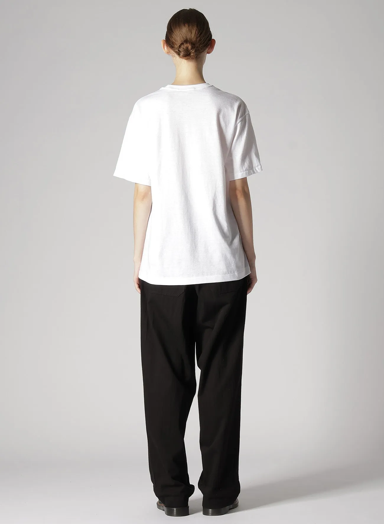 [Y's x MAX VADUKUL]PICTURE PIGMENT SHORT SLEEVE T-SHIRTS